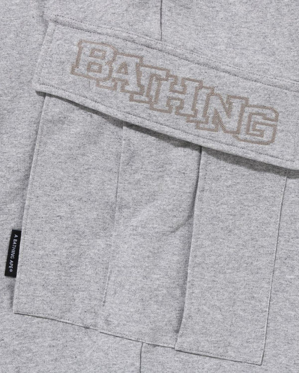 Bape 6 Pocket Relaxed Fit Tepláky Panske Siva | SK-6521