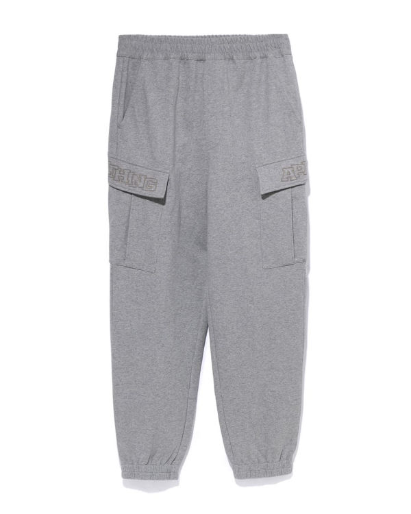 Bape 6 Pocket Relaxed Fit Tepláky Panske Siva | SK-6521