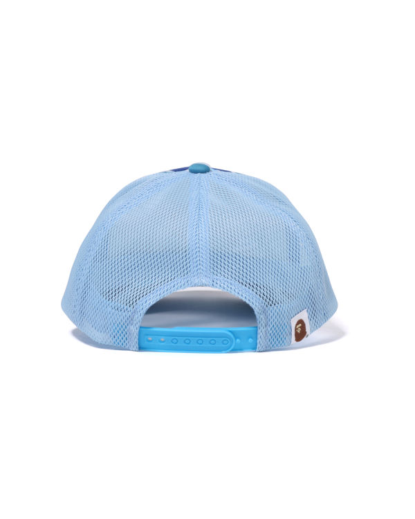 Bape ABC Camo Ape Face Mesh Caps Panske Svetlo Modre | SK-0135