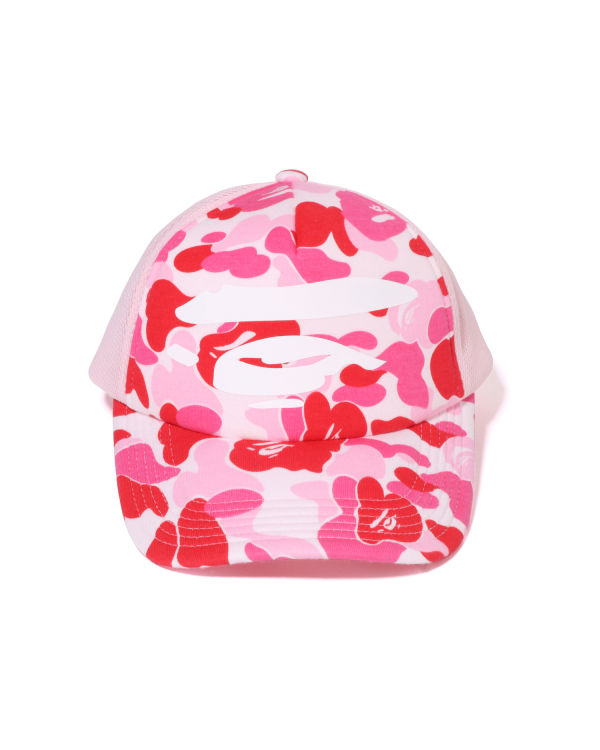 Bape ABC Camo Ape Face Mesh Caps Panske Ruzove | SK-2435