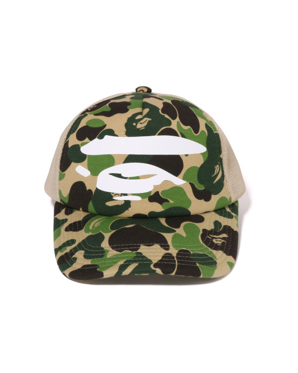 Bape ABC Camo Ape Face Mesh Caps Panske Zelene | SK-6019