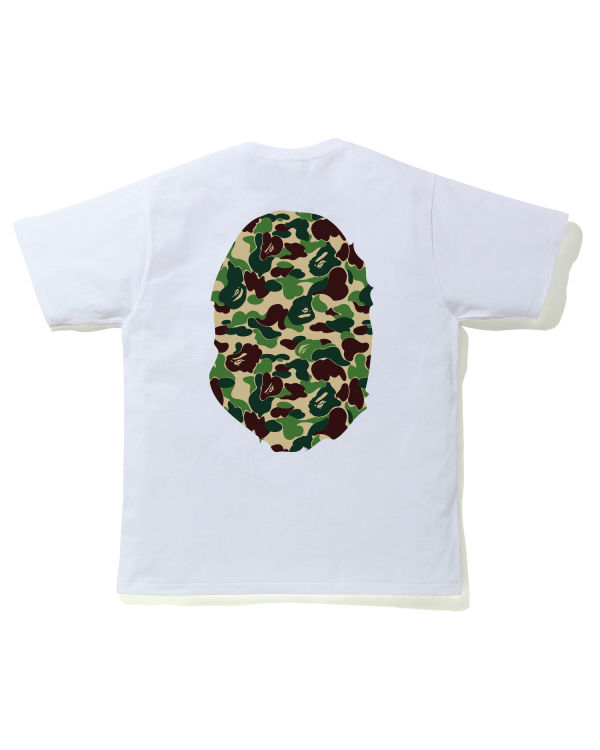 Bape ABC Camo Big Ape Head Tricko Panske Zelene | SK-2598