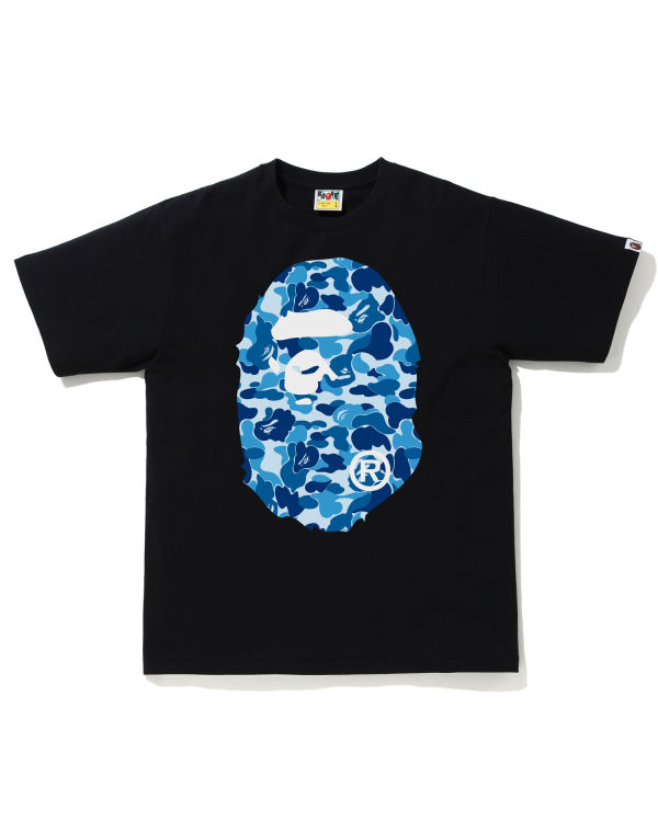 Bape ABC Camo Big Ape Head Tricko Panske Čierne | SK-5076