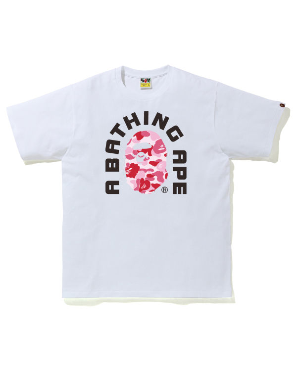 Bape ABC Camo College 2020 Tricko Panske Ruzove | SK-1950