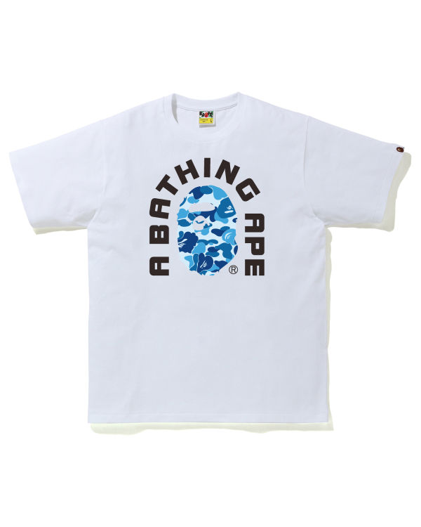 Bape ABC Camo College 2020 Tricko Panske Modre | SK-9087