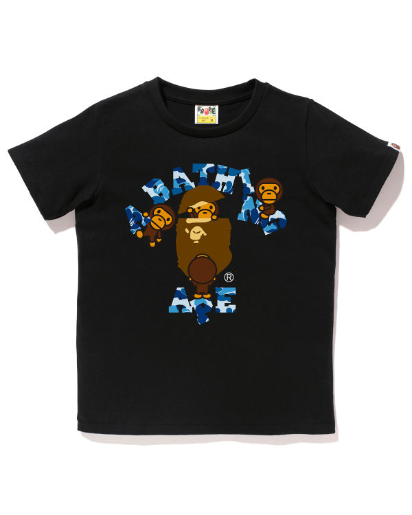 Bape ABC Camo College Milo Tricko Damske Čierne | SK-0974