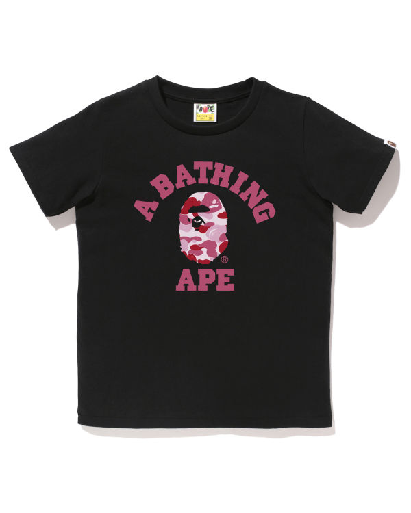 Bape ABC Camo College Tricko Damske Čierne | SK-8902