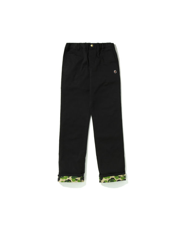 Bape ABC Camo Cuffed JR Nohavice Detske Čierne | SK-2134
