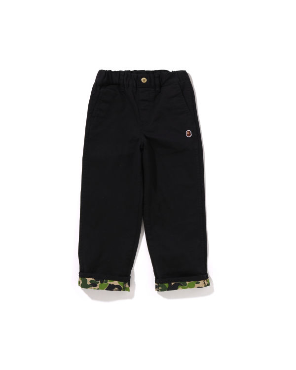 Bape ABC Camo Cuffed Nohavice Detske Čierne | SK-1374