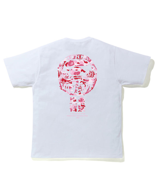 Bape ABC Camo Daruma Tricko Panske Ruzove | SK-6710