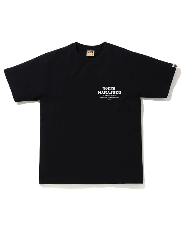 Bape ABC Camo Daruma Tricko Panske Čierne | SK-7829