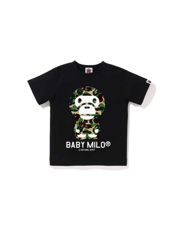 Bape ABC Camo Milo Tricko Detske Čierne | SK-3768