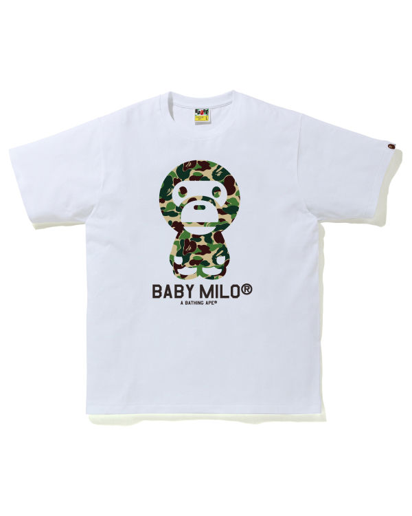Bape ABC Camo Milo Tricko Panske Zelene | SK-7849