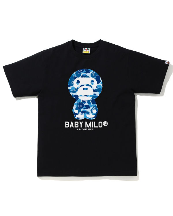 Bape ABC Camo Milo Tricko Panske Čierne | SK-3058