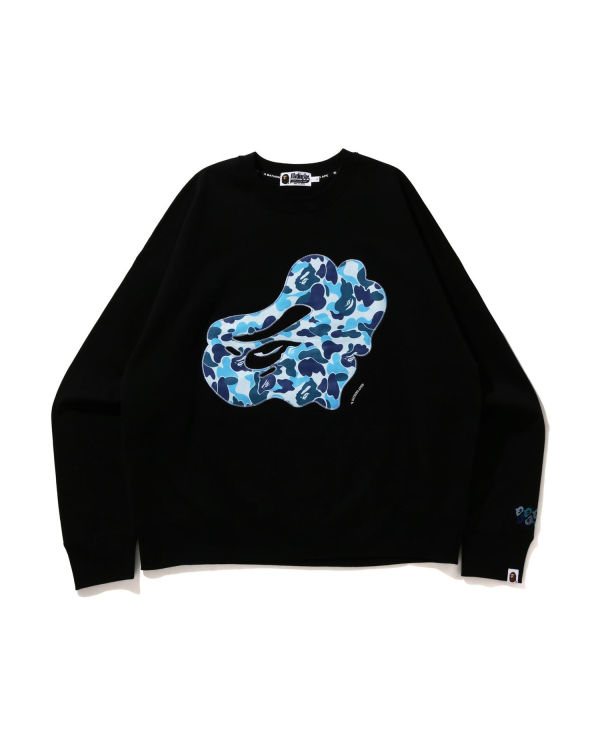 Bape ABC Camo Patch Relaxed Fit Crewneck Mikiny Panske Čierne | SK-0918
