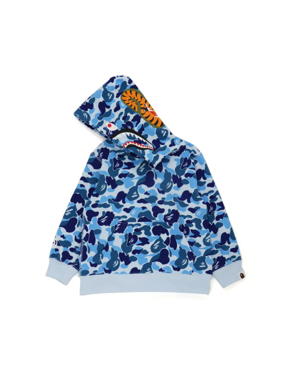 Bape ABC Camo Shark Pullover Mikiny S Kapucňou Detske Modre | SK-4065