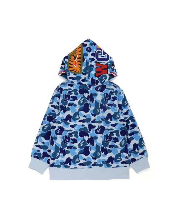 Bape ABC Camo Shark Pullover Mikiny S Kapucňou Detske Modre | SK-4065