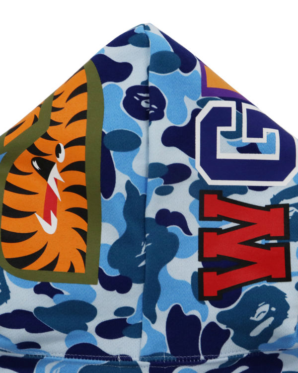 Bape ABC Camo Shark Pullover Mikiny S Kapucňou Detske Modre | SK-4065