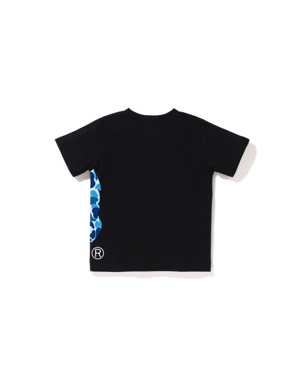 Bape ABC Camo Side Big Ape Head Tricko Detske Čierne | SK-0436