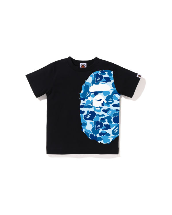 Bape ABC Camo Side Big Ape Head Tricko Detske Čierne | SK-0436
