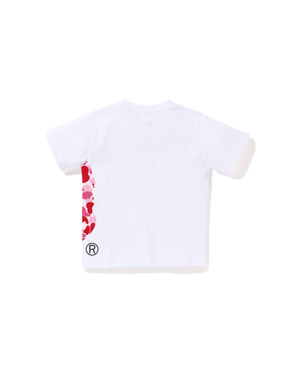 Bape ABC Camo Side Big Ape Head Tricko Detske Biele | SK-1596