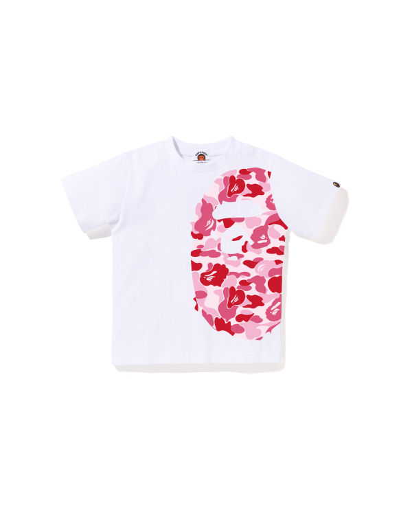Bape ABC Camo Side Big Ape Head Tricko Detske Biele | SK-1596