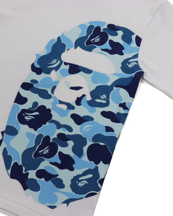 Bape ABC Camo Side Big Ape Head Tricko Damske Biele | SK-2537