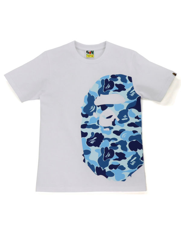 Bape ABC Camo Side Big Ape Head Tricko Damske Biele | SK-2537