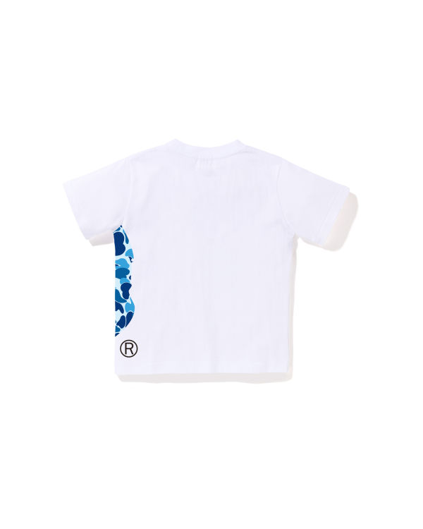 Bape ABC Camo Side Big Ape Head Tricko Detske Biele | SK-3407