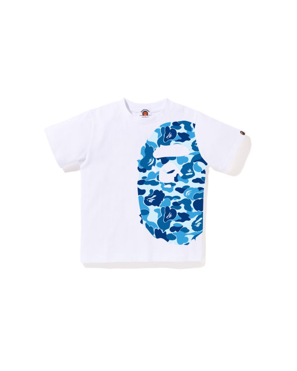 Bape ABC Camo Side Big Ape Head Tricko Detske Biele | SK-3407