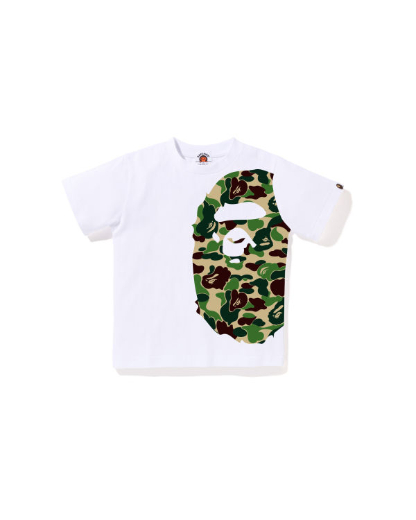 Bape ABC Camo Side Big Ape Head Tricko Detske Biele | SK-9673