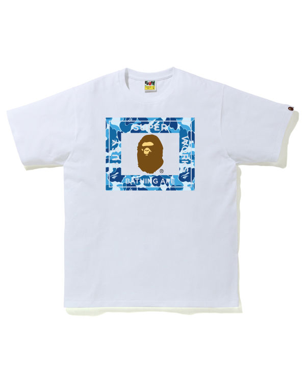 Bape ABC Camo Super Busy Works Tricko Panske Modre | SK-5109