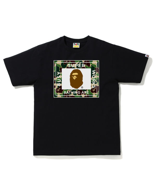 Bape ABC Camo Super Busy Works Tricko Panske Zelene | SK-6205