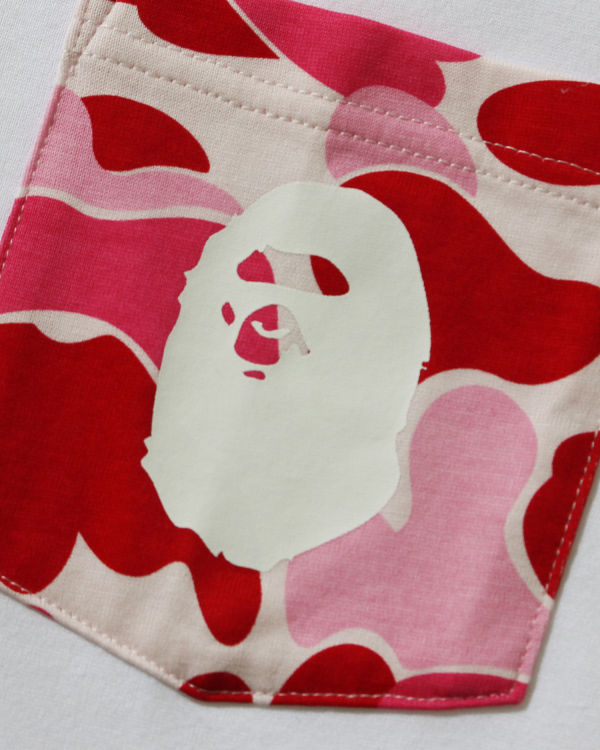 Bape ABC Camo pocket Tricko Panske Ruzove | SK-9581