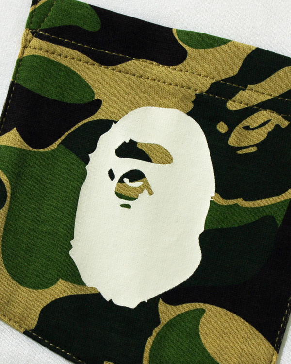 Bape ABC Camo pocket Tricko Panske Zelene | SK-9423