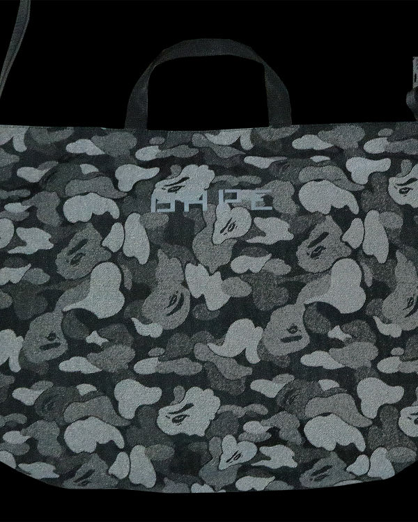 Bape ABC Dot Reflective Taška Cez Rameno Panske Čierne | SK-1857
