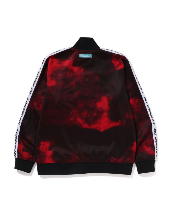 Bape A Bathing Ape Dye Tracking Mikiny Panske Svetlo Červené | SK-9480