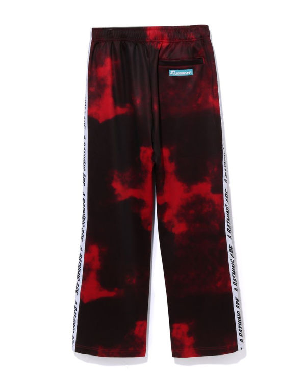 Bape A Bathing Ape Dye Tracking Nohavice Panske Svetlo Červené | SK-7893