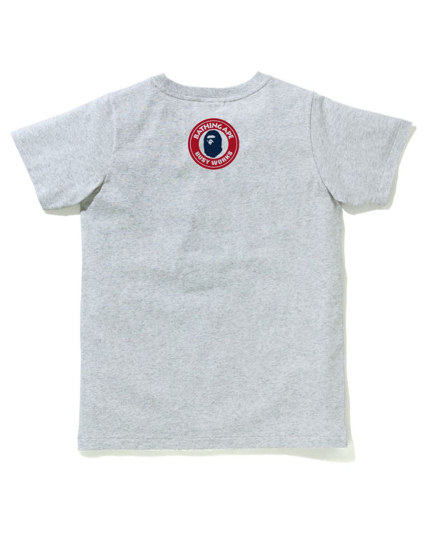 Bape A Bathing Ape Letter Tricko Damske Siva | SK-6581