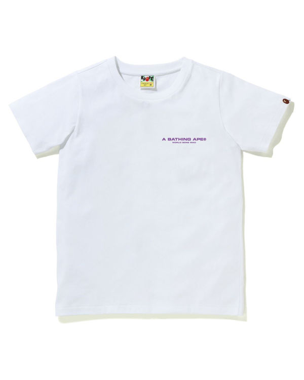 Bape A Bathing Ape Line Camo Tricko Damske Biele | SK-2038
