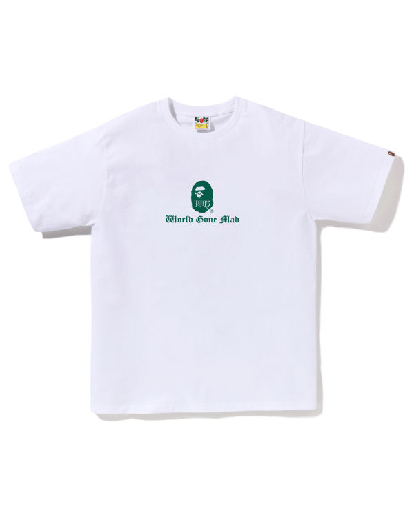 Bape A Bathing Ape Logo Tricko Panske Biele | SK-1956