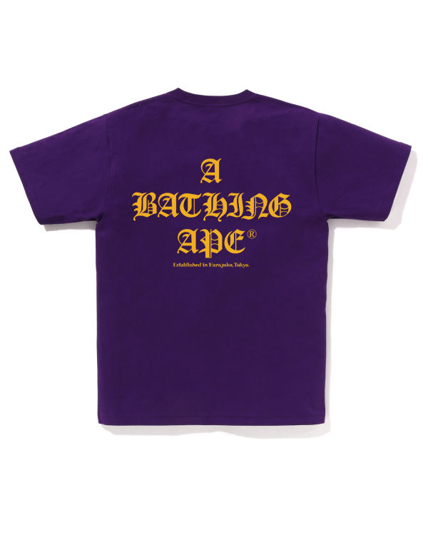 Bape A Bathing Ape Logo Tricko Panske Nachový | SK-9821
