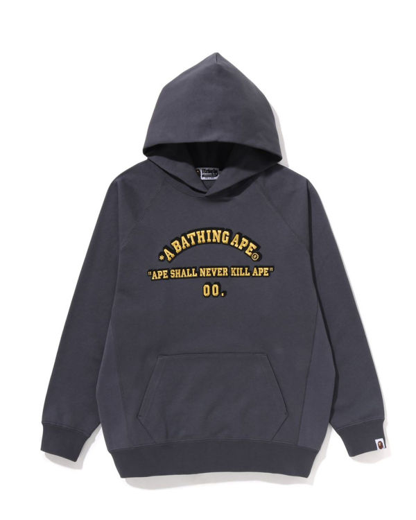 Bape A Bathing Ape Oversized Pullover Mikiny S Kapucňou Damske Tmavo Siva | SK-0198