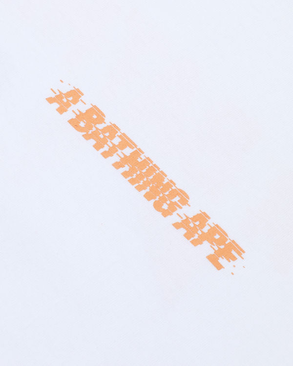Bape A Bathing Ape Tricko Panske Biele | SK-4259