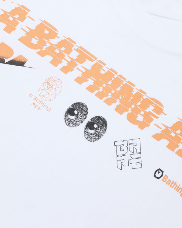 Bape A Bathing Ape Tricko Panske Biele | SK-4259