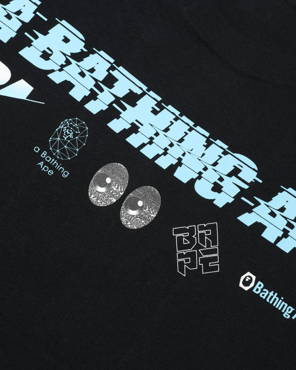 Bape A Bathing Ape Tricko Panske Čierne | SK-3869