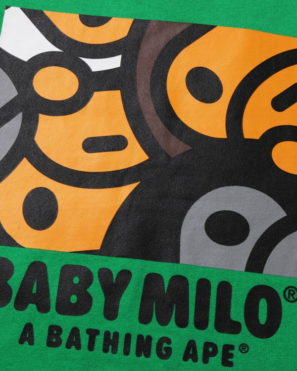 Bape All Milo Mix L/S Tricko Detske Mätové | SK-8617