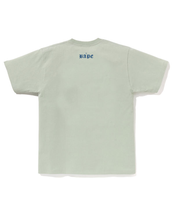 Bape Ape Head 1993 Tricko Panske Svetlo Modre | SK-0426