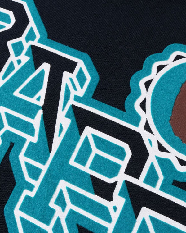 Bape Ape Head Emblem Crewneck Mikiny Detske Modre | SK-3078