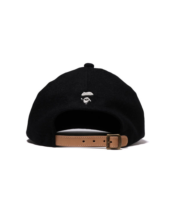 Bape Ape Head Melton Panel Caps Panske Čierne | SK-7013